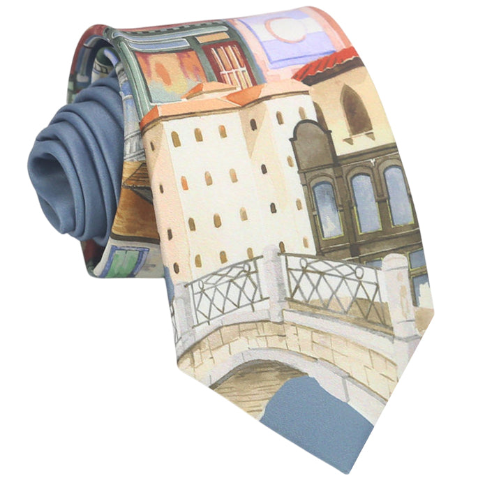 Architecture Style Buildings Tie