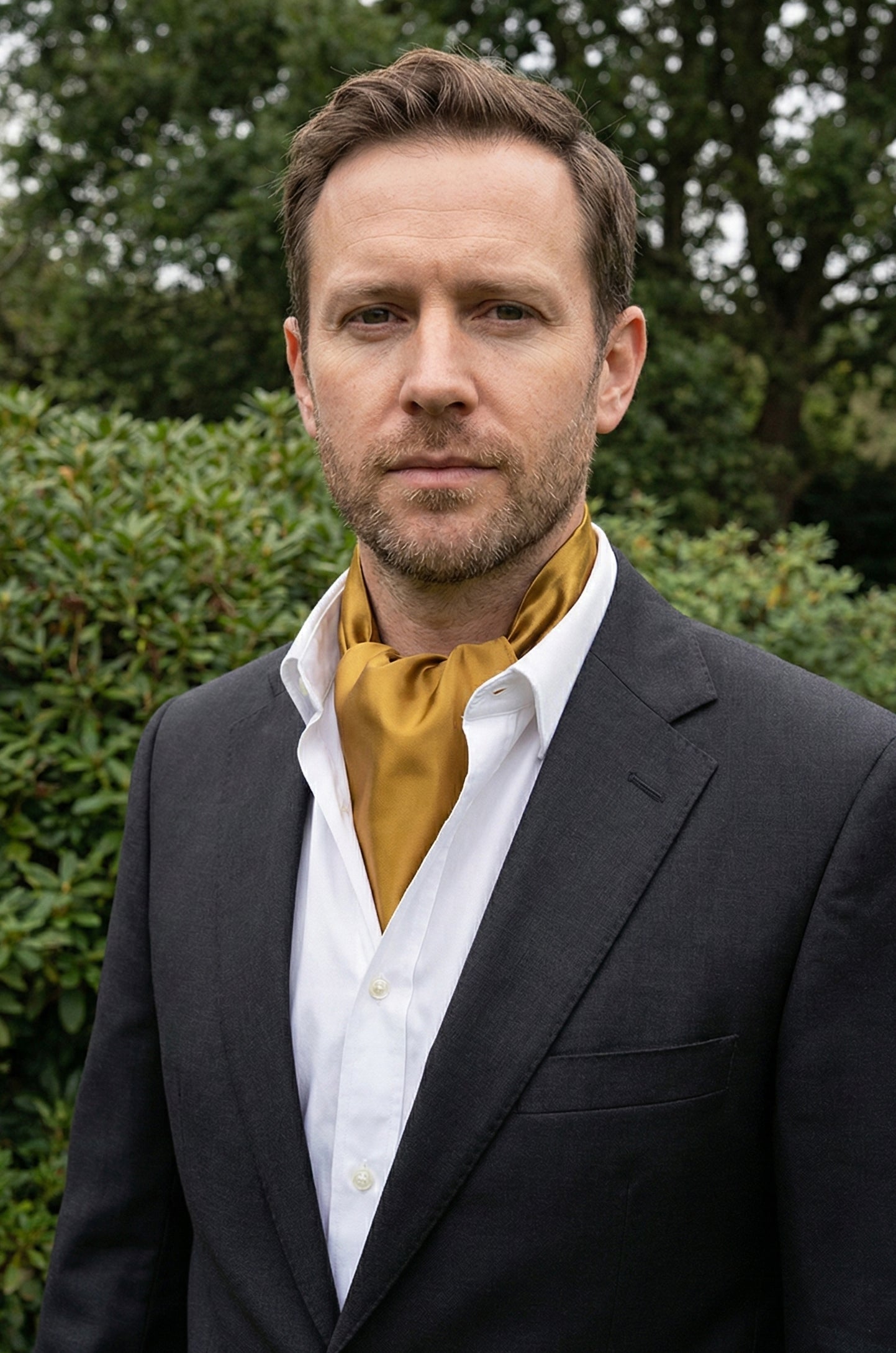 Classic Gold Ascot Cravat