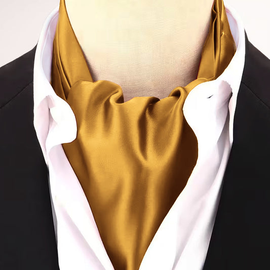 Classic Gold Ascot Cravat