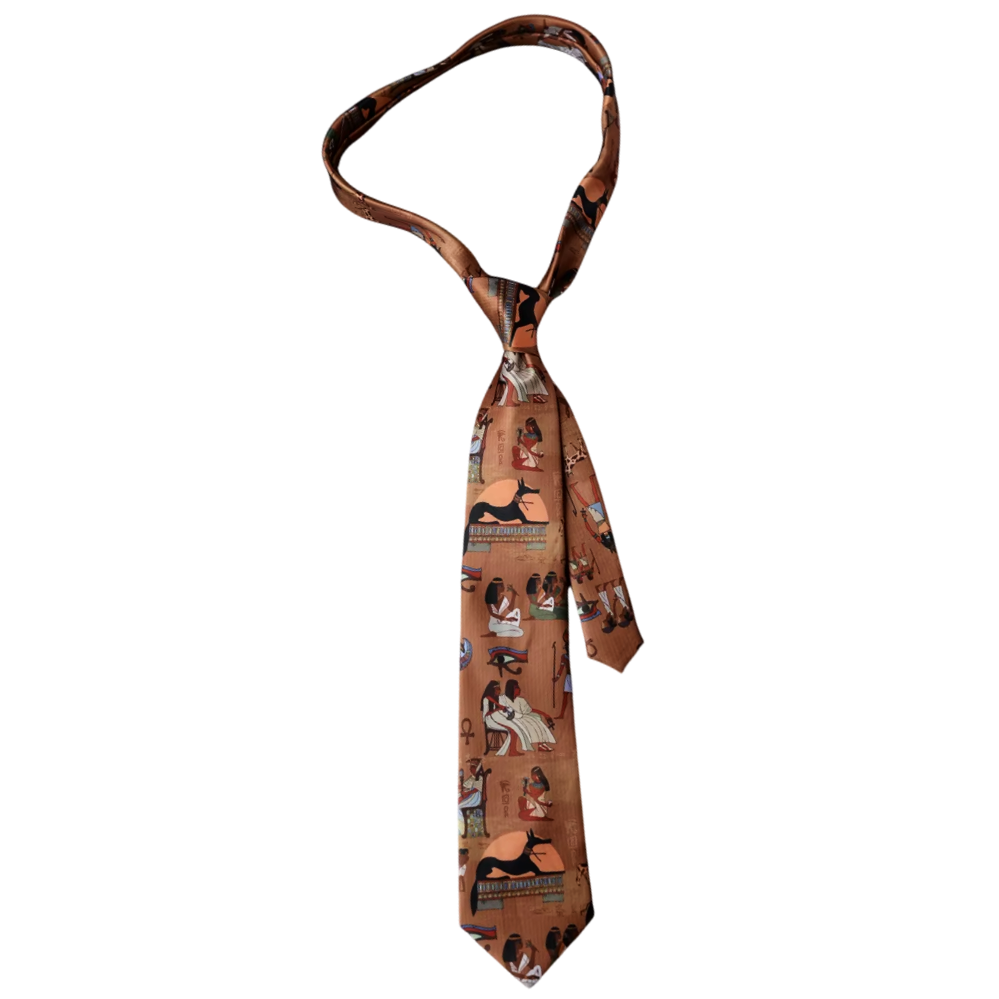 Egyptian Symbols Tie