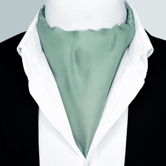 Sage Green Ascot Cravat