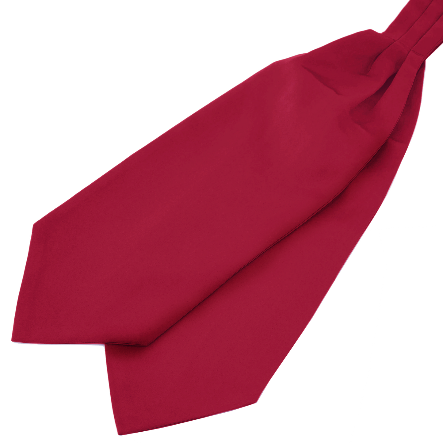 Scarlet Red Ascot Cravat