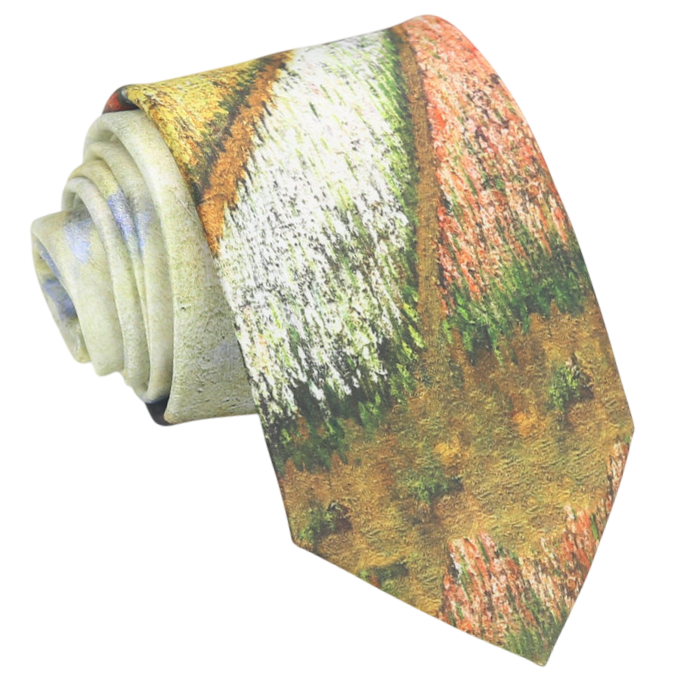 Van Gogh Bulb Fields Slim Tie