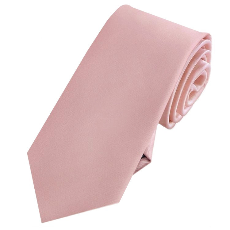 Dusty Pink Men's Slim Tie NZ