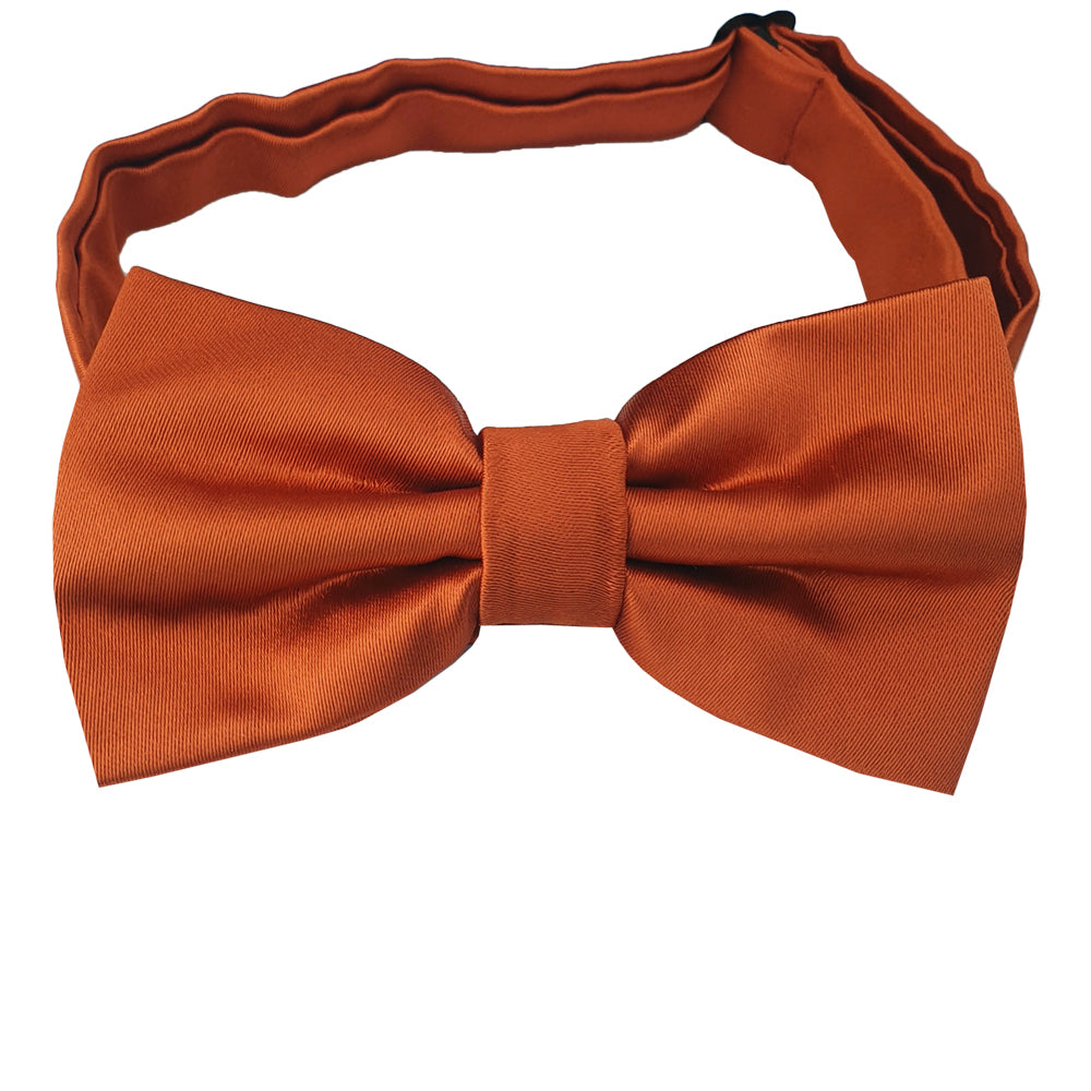 Gebrannte Orange Herren Fliege