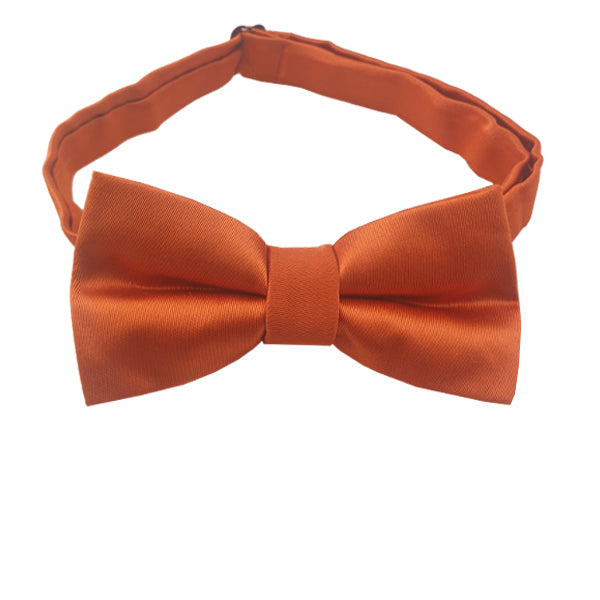 Burnt Orange Boys Bow Tie