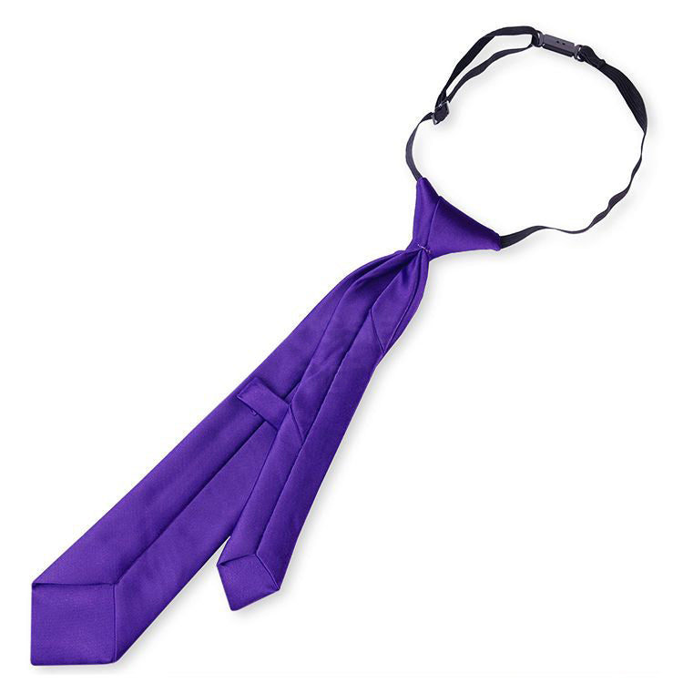 Cadburys Amethyst Junior Boys Elasticated Tie