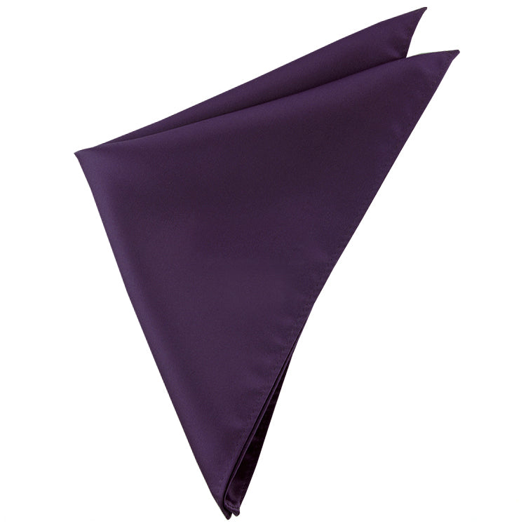 Eggplant Pocket Square