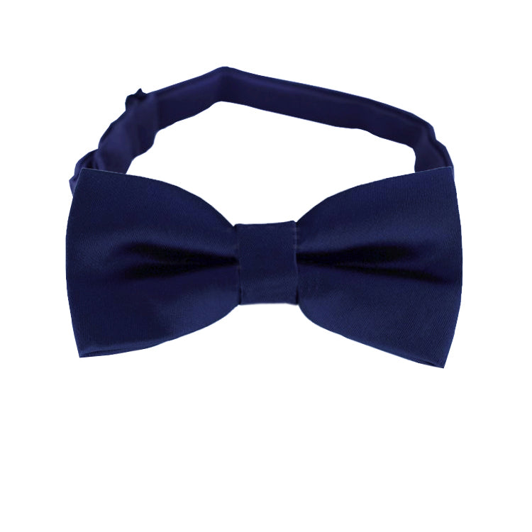 Midnight Dark Blue Boys Bow Tie