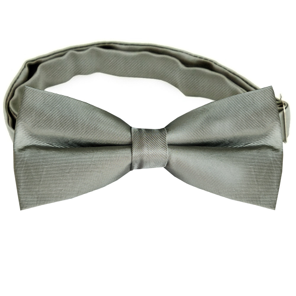Pale Sage Distressed Texture Bow Tie