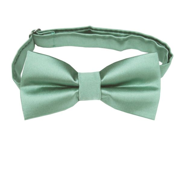 sage green boy's bow tie