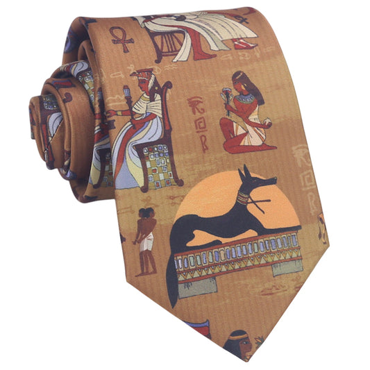 Egyptian Symbols Tie