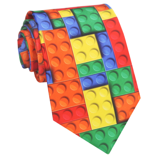 Lego Blocks Tie