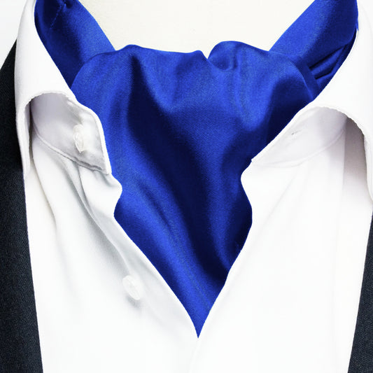 Royal Blue Ascot Cravat