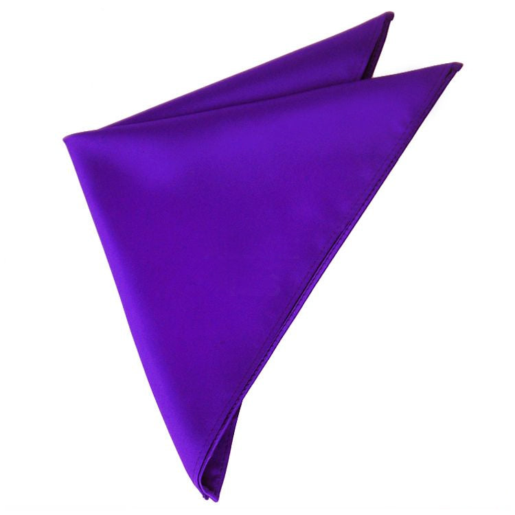 Cadburys Purple Tie and Pocket Square Set