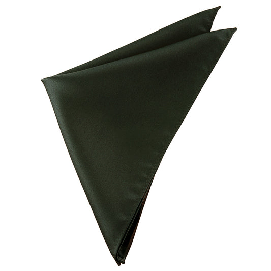 Men's Dark Olive Pocket Square