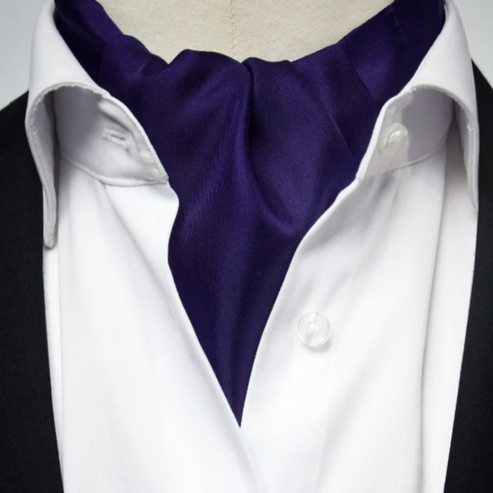 Dark Purple Ascot