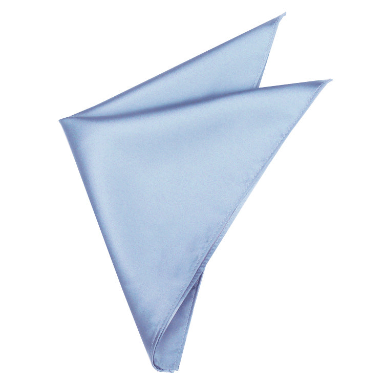 Dusky Blue Tie and Pocket Square Set