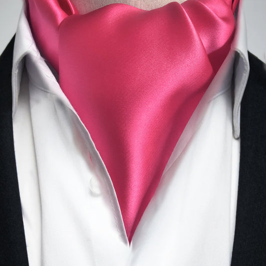 Hot Pink Ascot Cravat