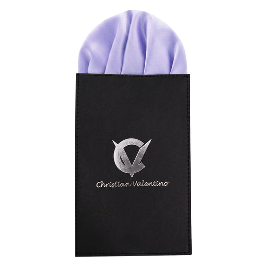 Lavender Lilac Pre-Gathered Pocket Square