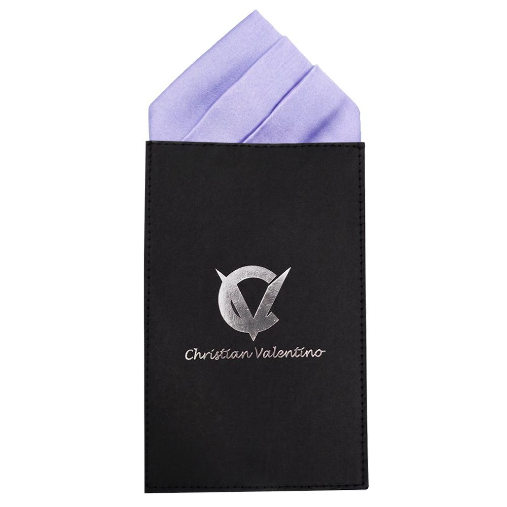 Lavender Lilac Pre-Folded Pocket Square