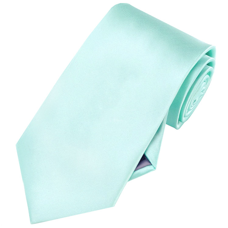 Mint Green Tie and Pocket Square Set