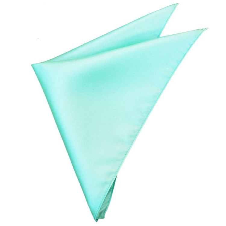 Mens Mint Green Tiffany Handkerchief Pocket Square
