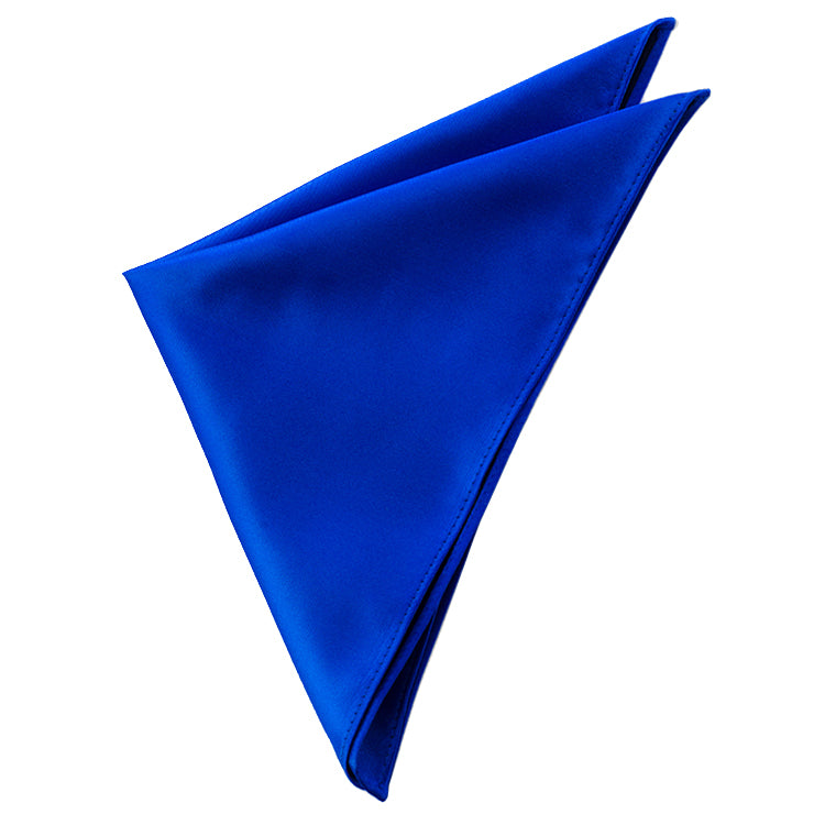 Royal Blue Tie and Pocket Square Set