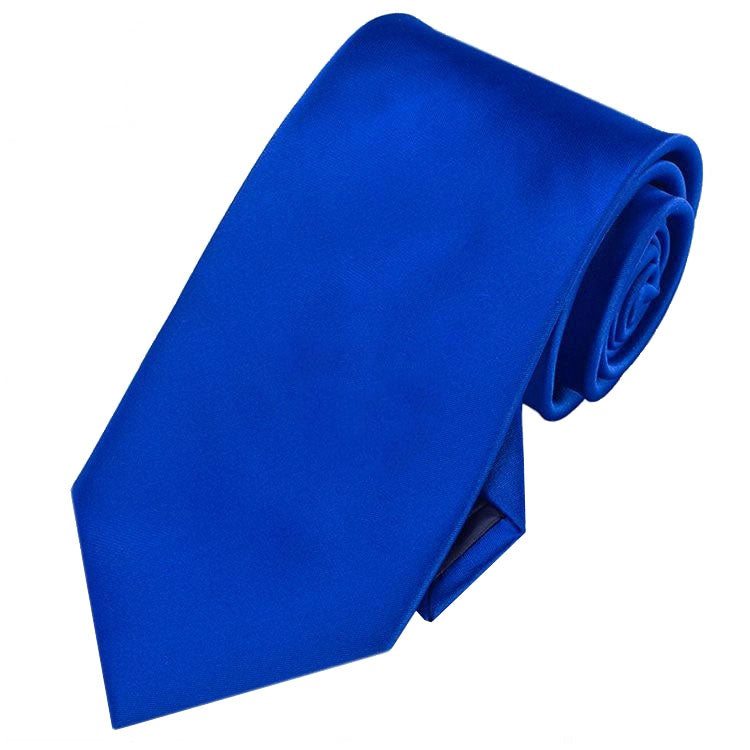 Royal Blue Tie and Pocket Square Set