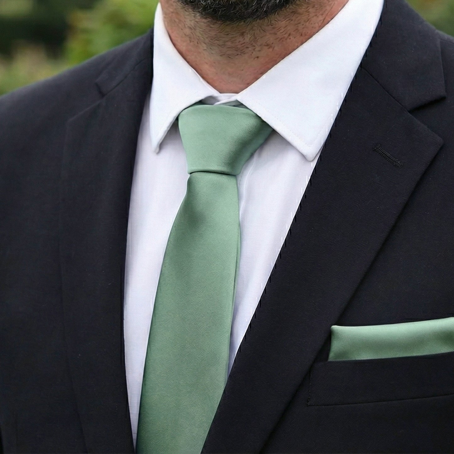 Men's Sage Green Tie
